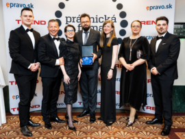 OPÄŤ SME SA STALI JEDNOU Z PRÁVNICKÝCH FIRIEM ROKA